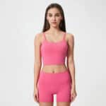Breathable push-up bra